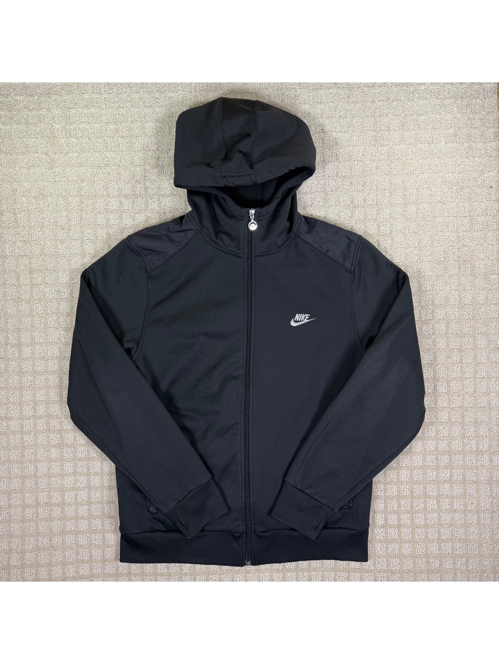 Nike Fit Therma Black Hooded Jacket M